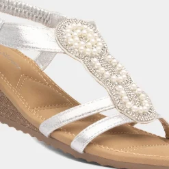 Lilley & Skinner Phuket Womens Silver Sandals
