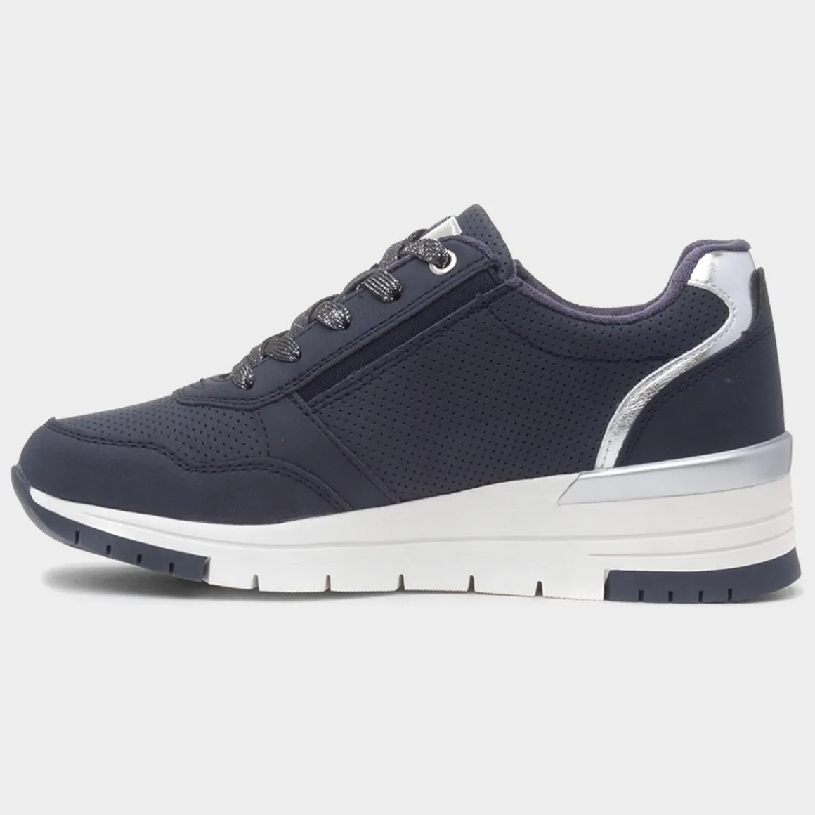 Lilley & Skinner Spa Womens Navy Casual Trainer