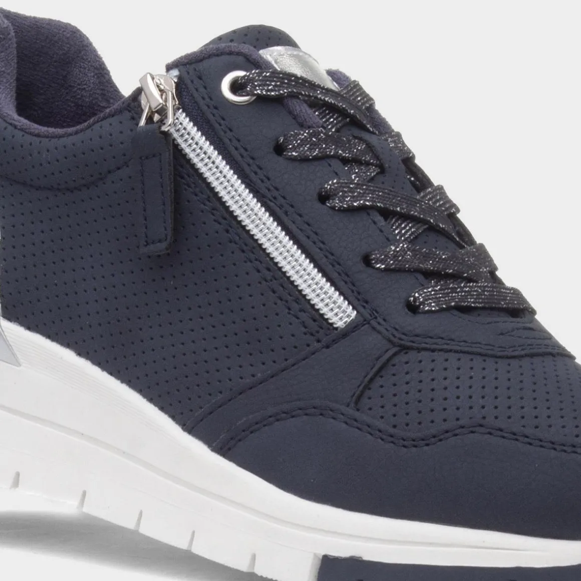 Lilley & Skinner Spa Womens Navy Casual Trainer