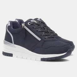 Lilley & Skinner Spa Womens Navy Casual Trainer