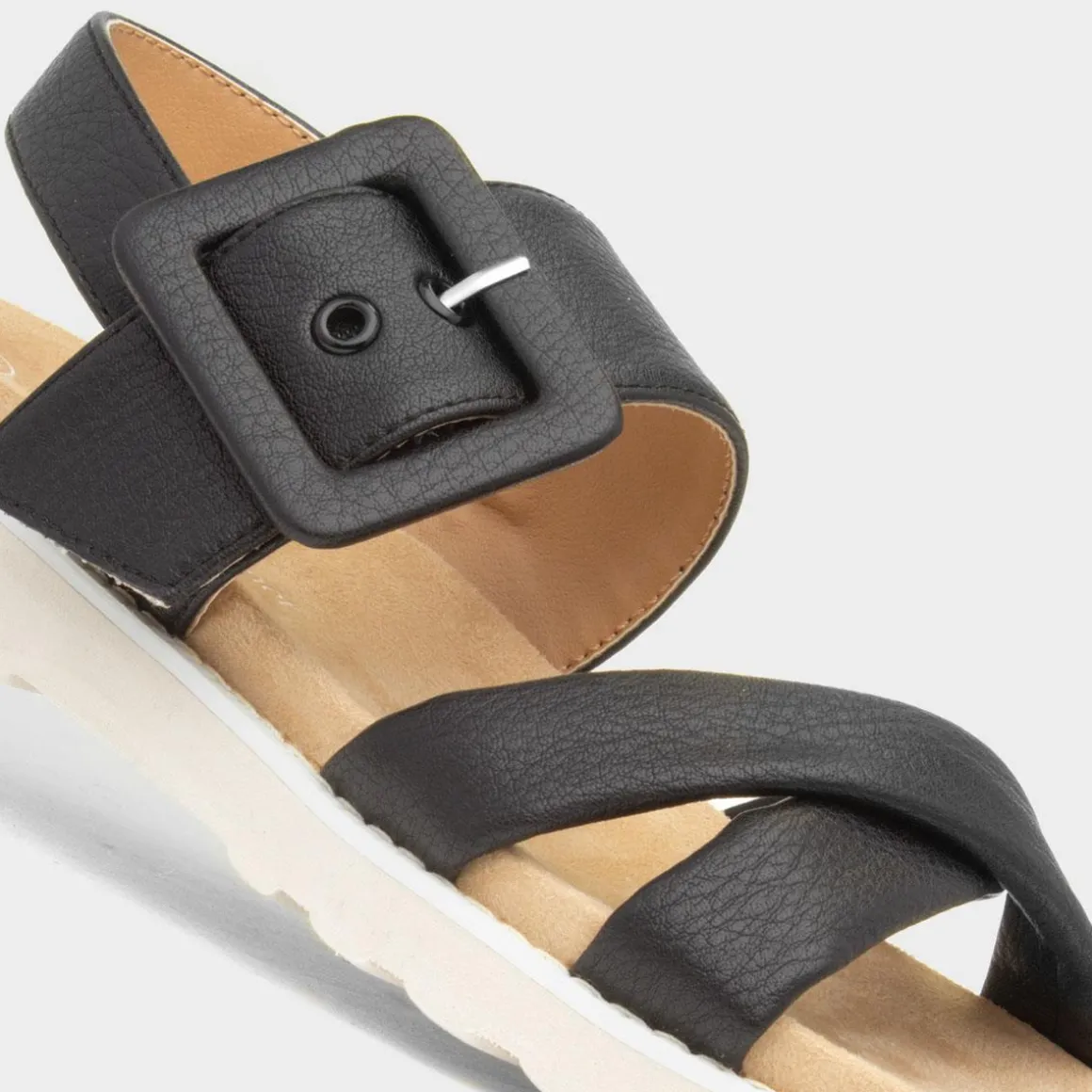 Lilley & Skinner St Tropez Womens Black Sandal