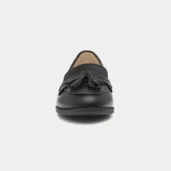 Lilley Anais Womens Black Matte Loafer