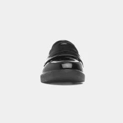 Lilley Annie Womens Black Patent Loafer