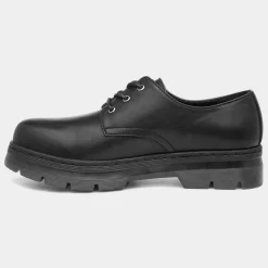 Lilley Ashley Womens Lace Up Formal Shoe in Black