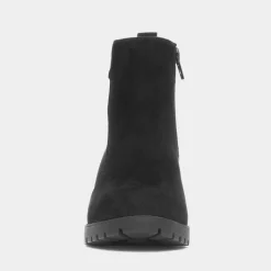 Lilley Caitlyn Girls Black Heeled Heart Boot