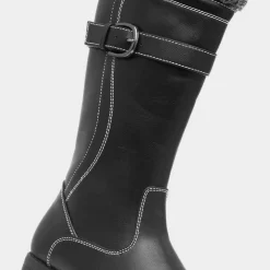 Lilley Caroline Girls Black Calf Boot