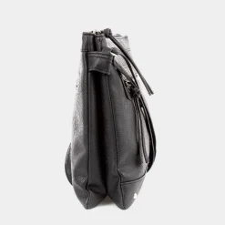 Lilley Connie Black Zip Detail Handbag