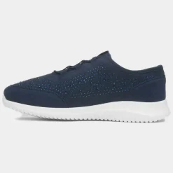 Lilley Darlene Womens Navy Diamante Casual Shoe
