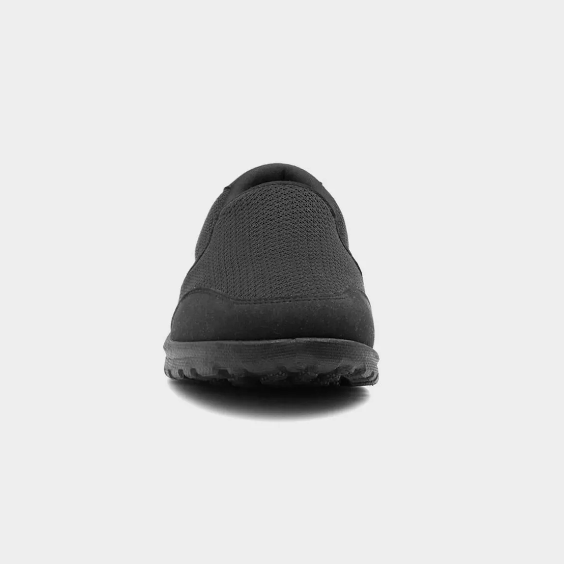 Lilley Dusty Womens Black Mesh Slip On Shoe