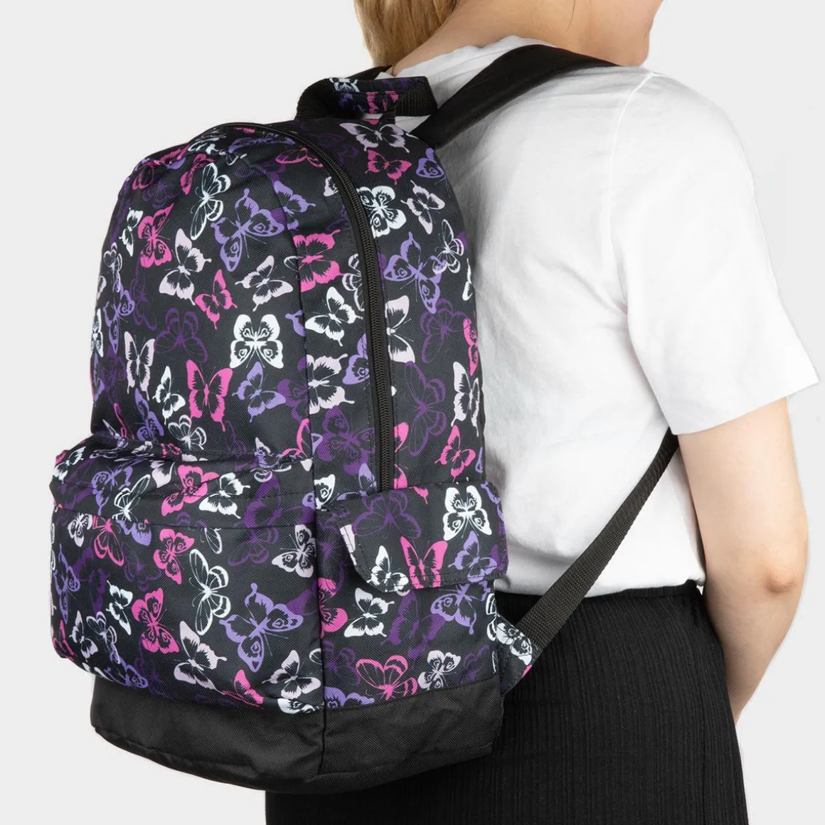 Lilley Fareham Multi Coloured Butterfly Back Pack