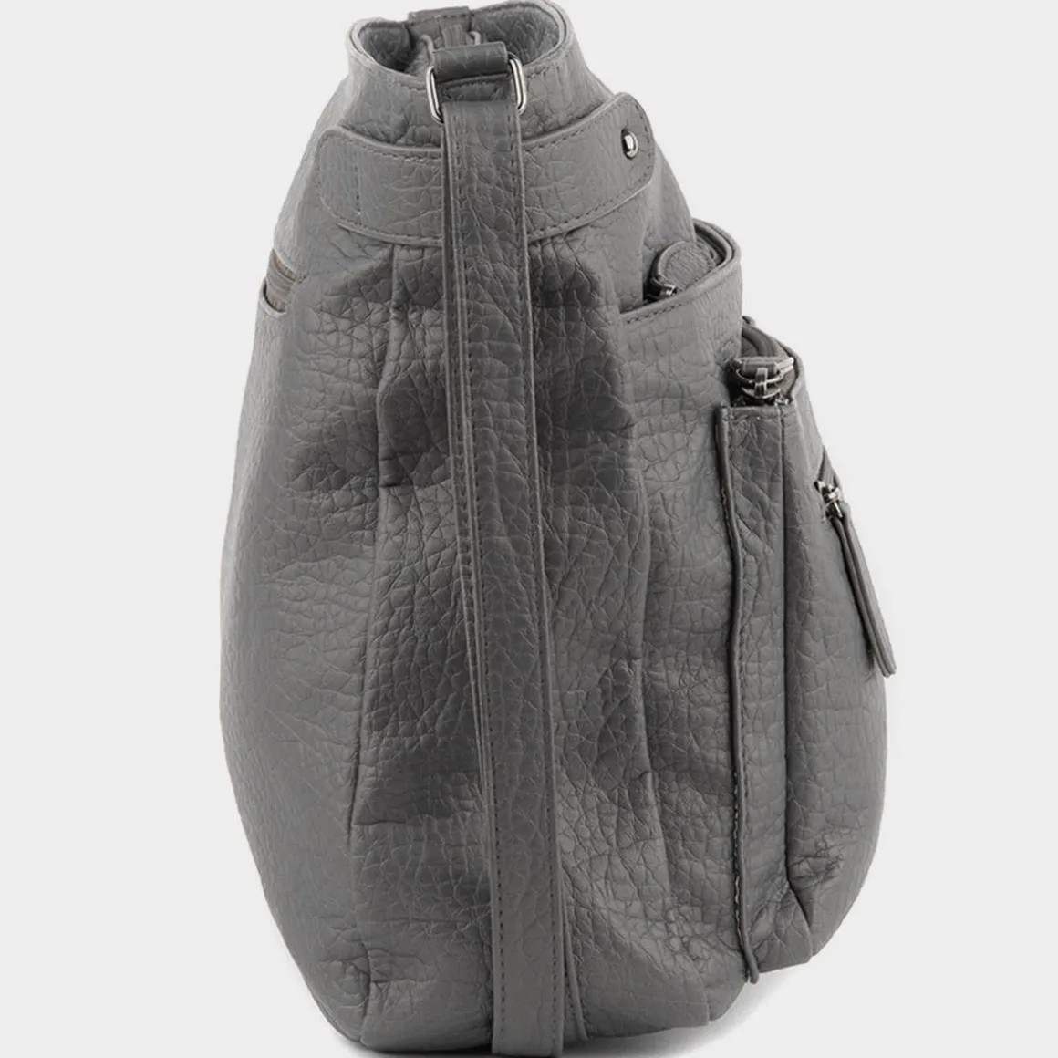 Lilley Felicity Womens Grey Cross Body Bag