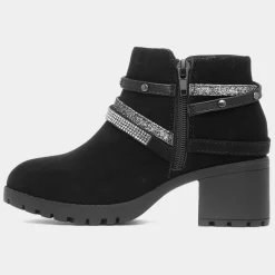 Lilley Frankie Girls Black Ankle Boot