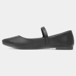 Lilley Gemma Womens Black Ballerina