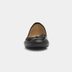 Lilley Gerri Womens Black Ballerina with a Bow