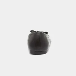 Lilley Gerri Womens Black Ballerina with a Bow