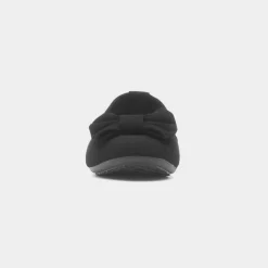 Lilley Gladys Womens Black Bow Ballerina