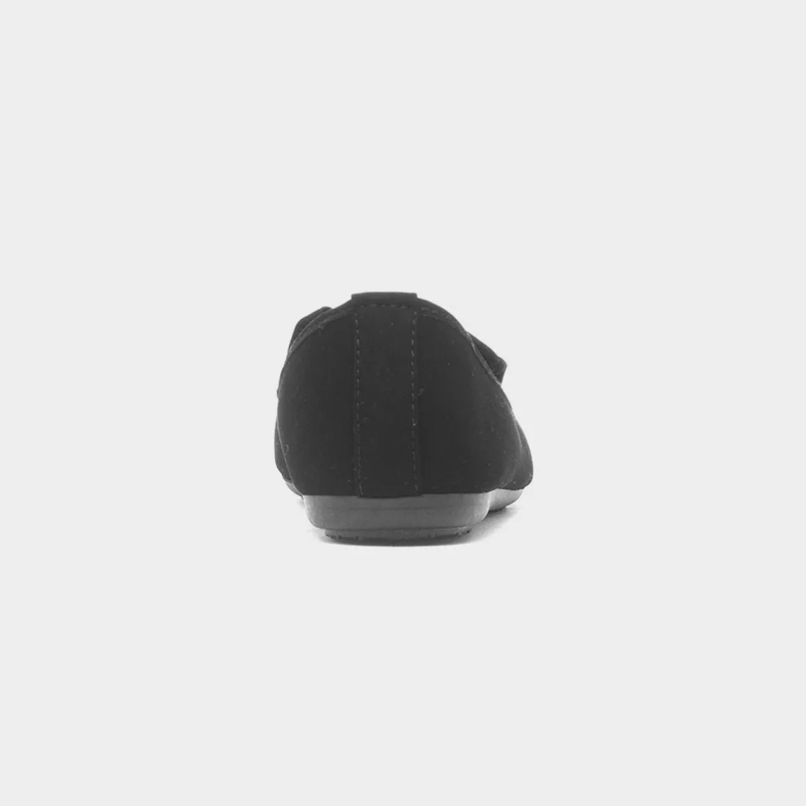 Lilley Gladys Womens Black Bow Ballerina