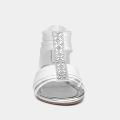 Lilley Isabel Girls White Diamante Sandal