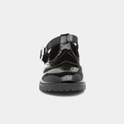 Lilley Junior Cam Girls Patent Brogue T-Bar