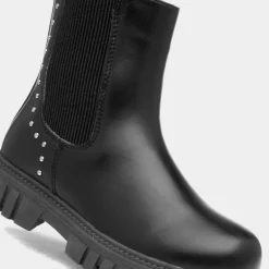 Lilley Junior JoJo Girls Black Chelsea Boot