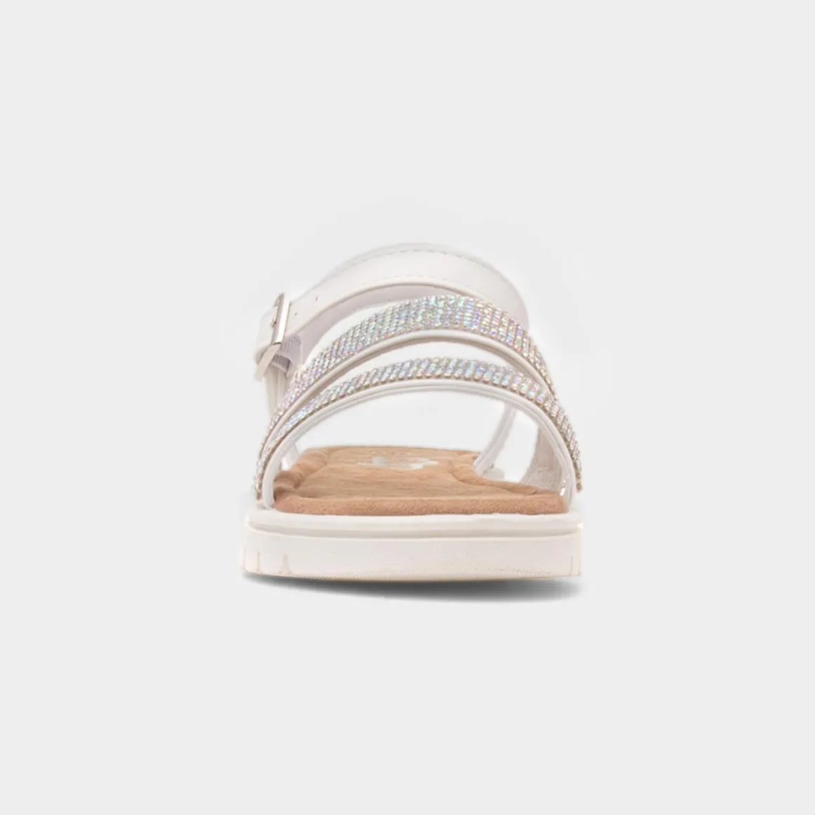 Lilley Junior Snowdonia Girls White Sandal