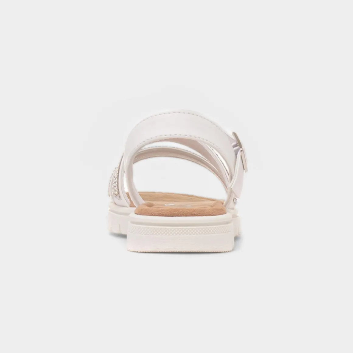 Lilley Junior Snowdonia Girls White Sandal