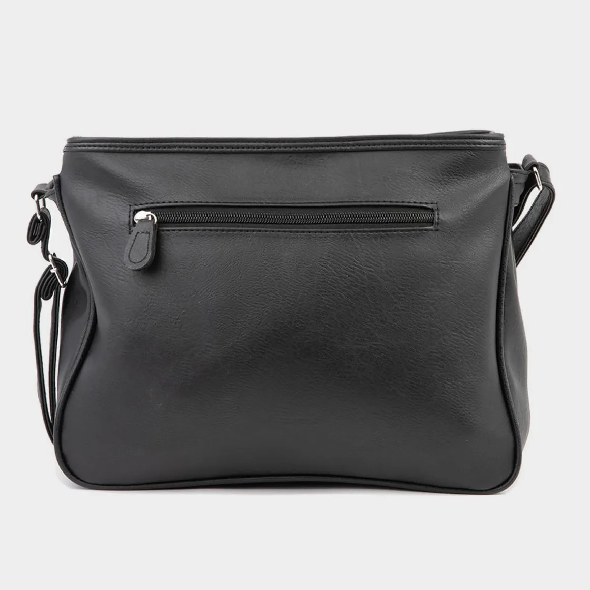 Lilley Lindsay Organiser Shoulder Bag in Black