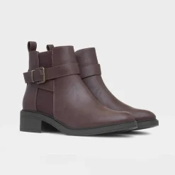 Lilley Maeve Womens Brown Ankle Boot
