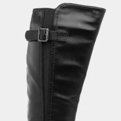 Lilley Marcy Womens Black Buckle Riding Boot