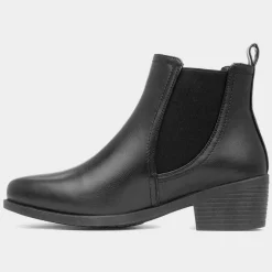 Lilley Martha Womens Black Chelsea Boot