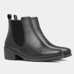 Lilley Martha Womens Black Chelsea Boot