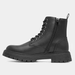 Lilley Maude Womens Black Ankle Boot