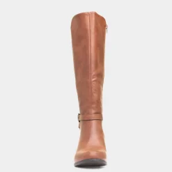 Lilley Michelle Womens Tan Knee High Boot
