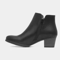 Lilley Mila Womens Black Ankle Boot