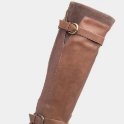 Lilley Mindy Womens Tan High Leg Boot