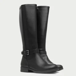 Lilley Mira Womens Black Knee High Boot
