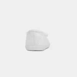 Lilley Patsy Womens White Ballerina Canvas