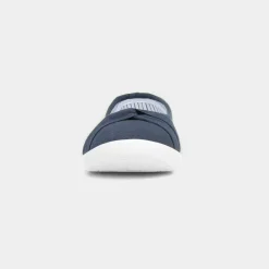 Lilley Pearl Womens Navy Slip On Canvas Shoe