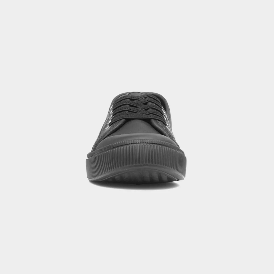 Lilley Penny Womens Black Canvas Shoe