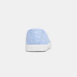 Lilley Phoebe Womens Blue Floral Canvas