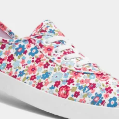 Lilley Pippa Womens Multi Floral Canvas Shoe