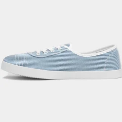 Lilley Pippa Womens Multi Stripe Canvas Shoe