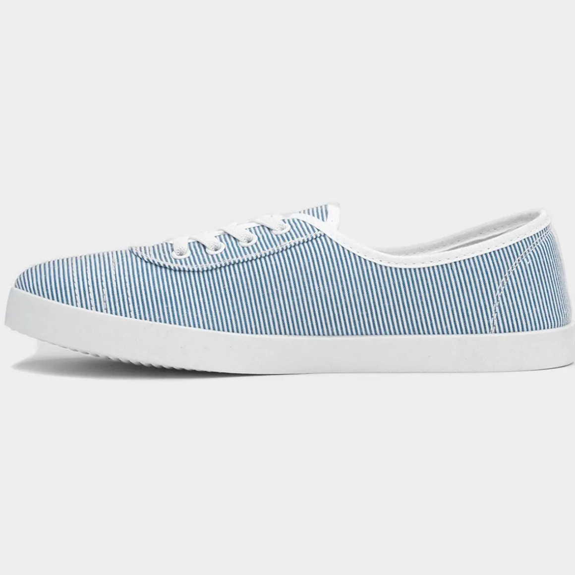 Lilley Pippa Womens Multi Stripe Canvas Shoe
