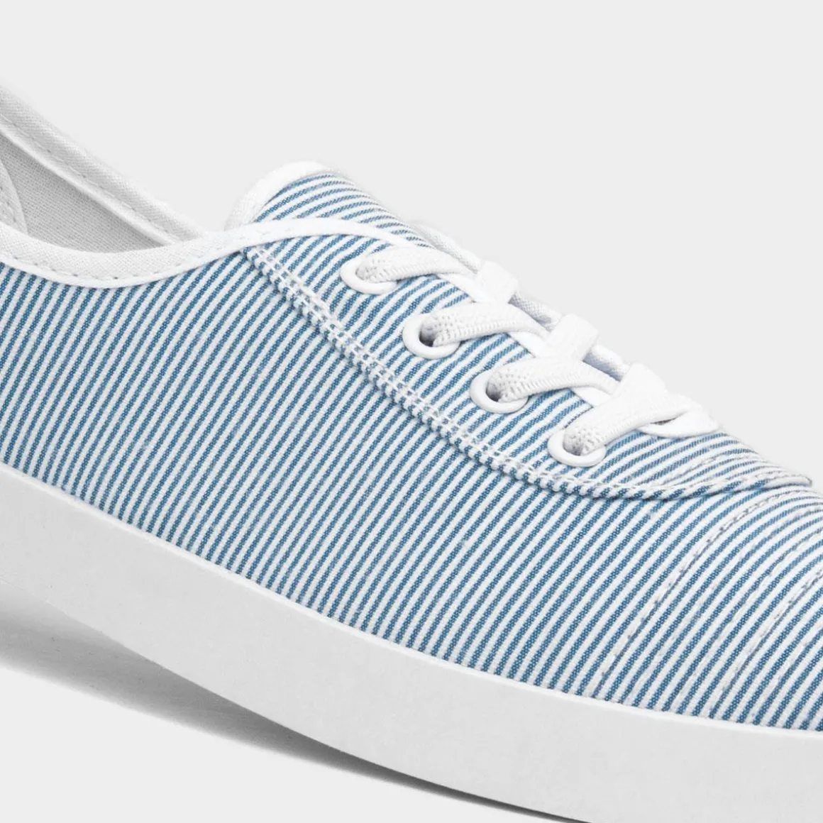 Lilley Pippa Womens Multi Stripe Canvas Shoe
