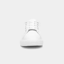 Lilley Polly Womens White Lace Up Casual Shoe