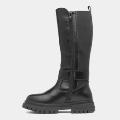 Lilley Raine Girls Black Long Leg Boot