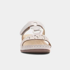 Lilley Sally Womens Grey Mule Sandal