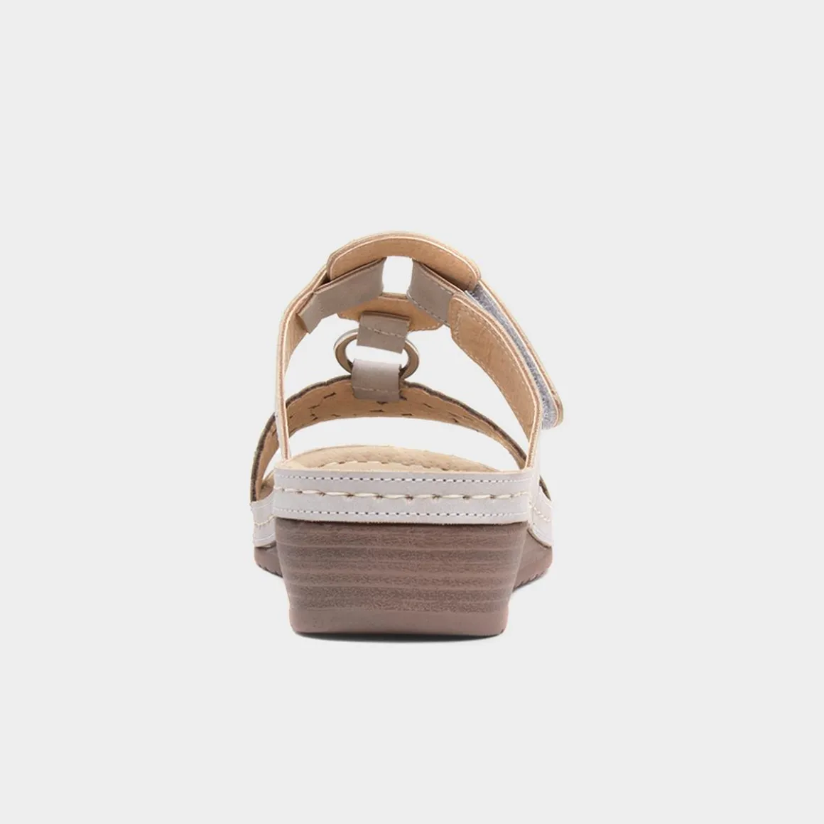 Lilley Sally Womens Grey Mule Sandal