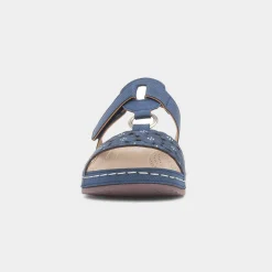 Lilley Sally Womens Navy Mule Sandal