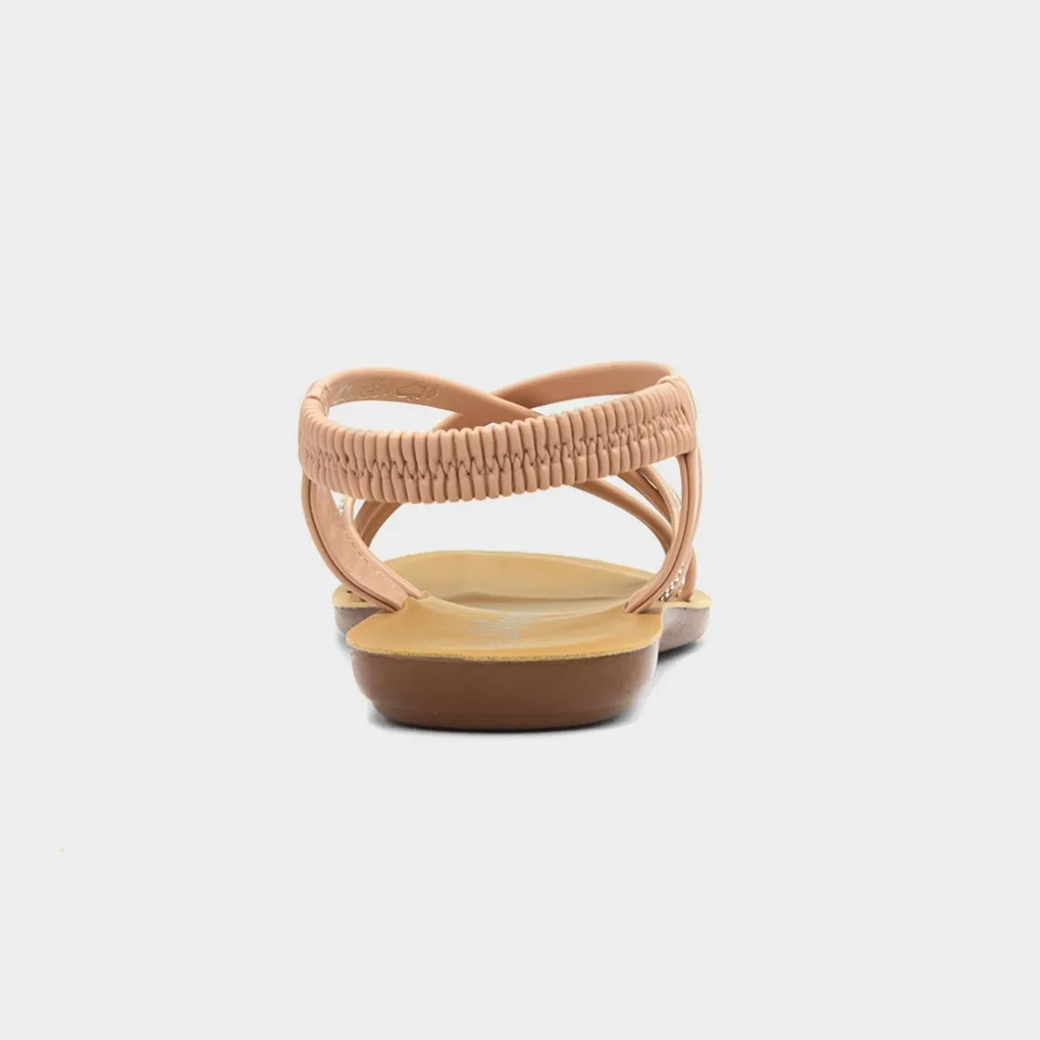 Lilley Sara Womens Nude Diamante Strappy Sandal
